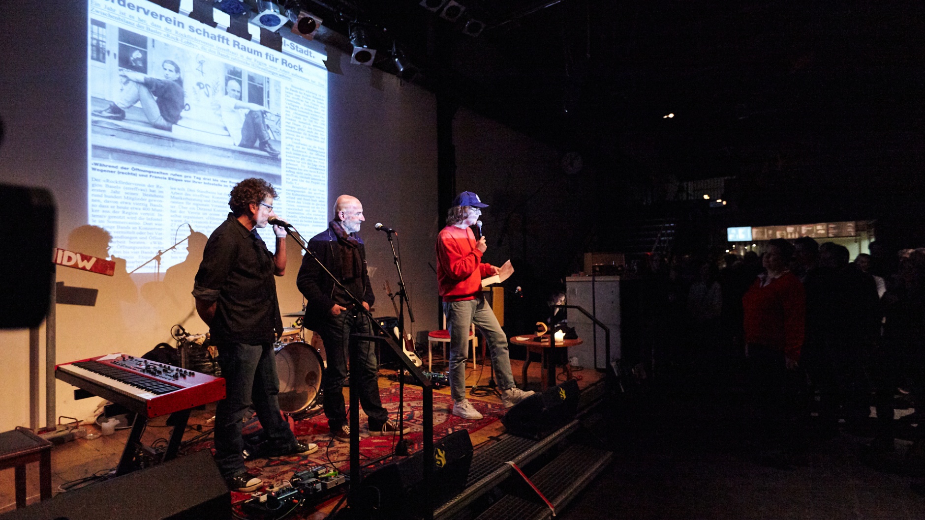 25 Jahre RFV Basel: Intro mit Haken, Keynote, Quiz © Samuel Bramley/RFV 2019