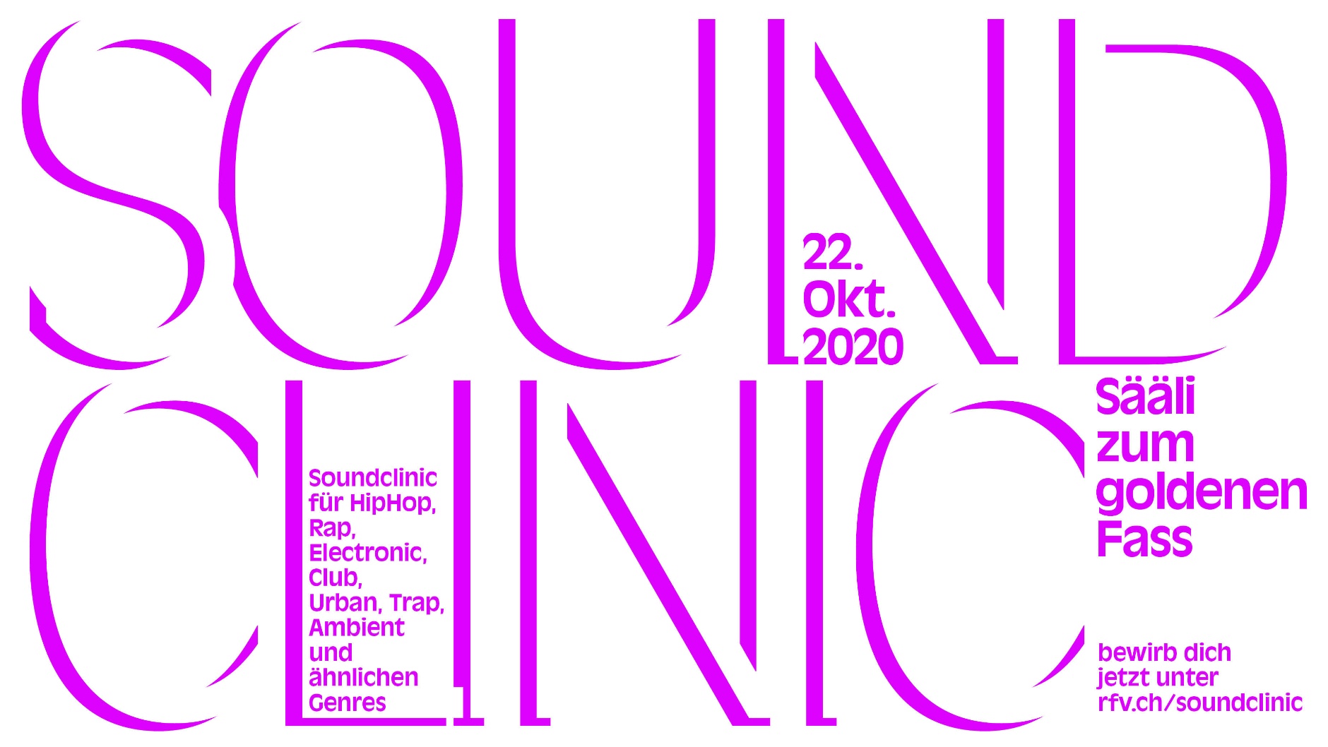 Soundclinic Herbst 2020 © Sinja Steinhauser