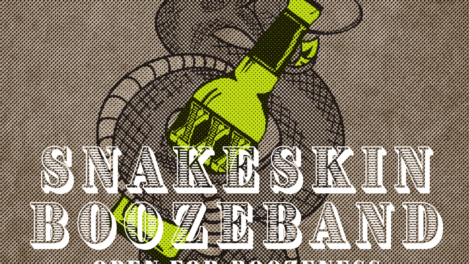Snakeskin Boozeband