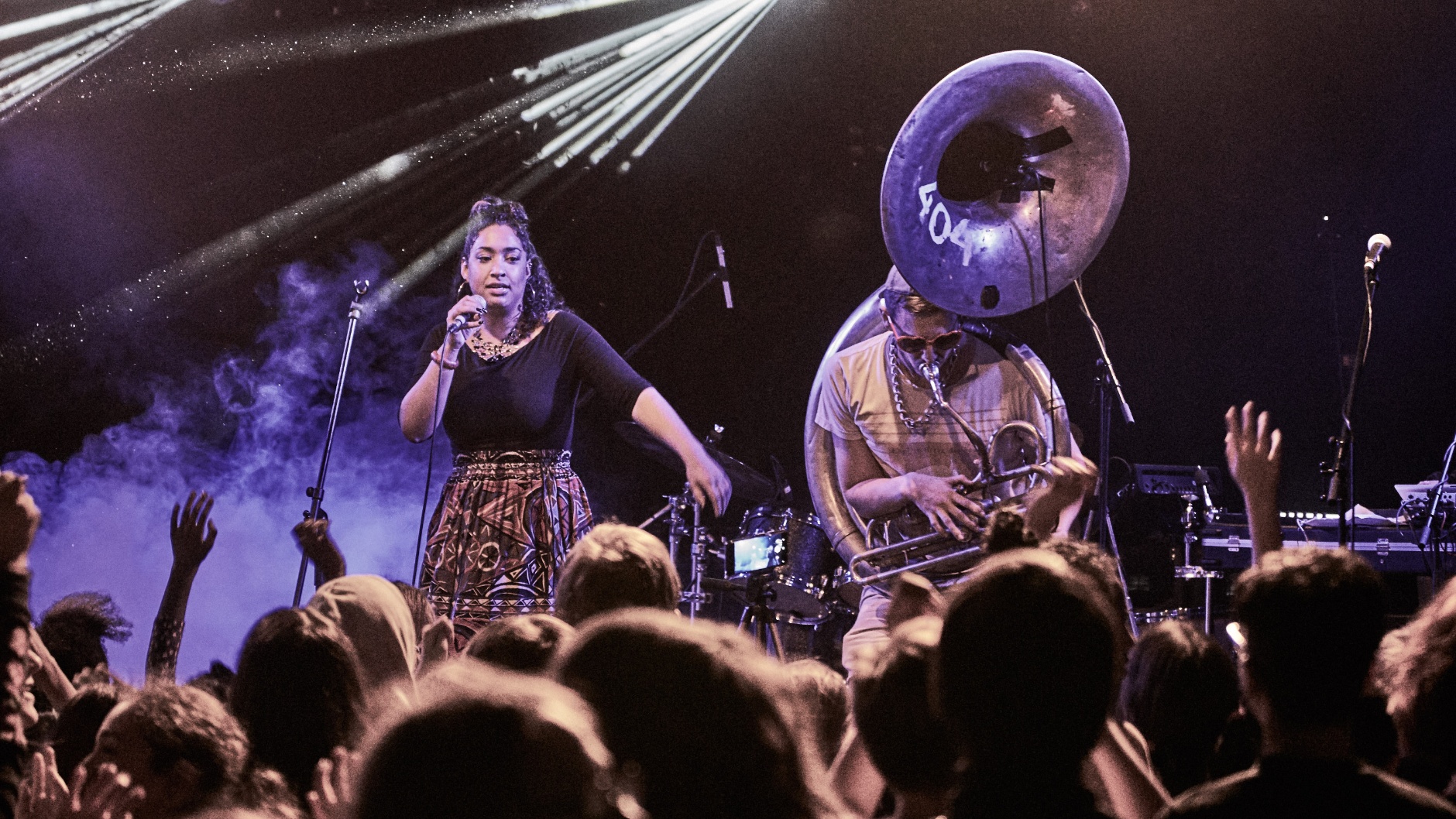 La Nefera macht Schule! live in der Kaserne Basel © Stefan Rüst für RFV Basel 2018