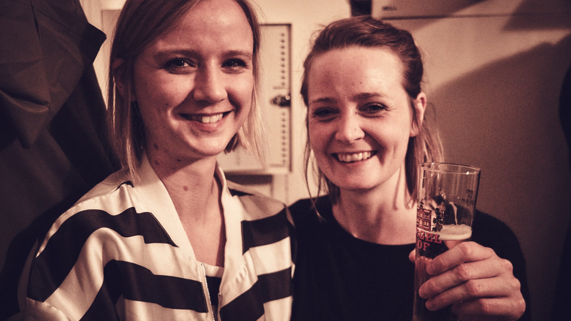  Moderatorin Julia Oroszlan und RFV-Soundclinic-Leiterin Seline Kunz