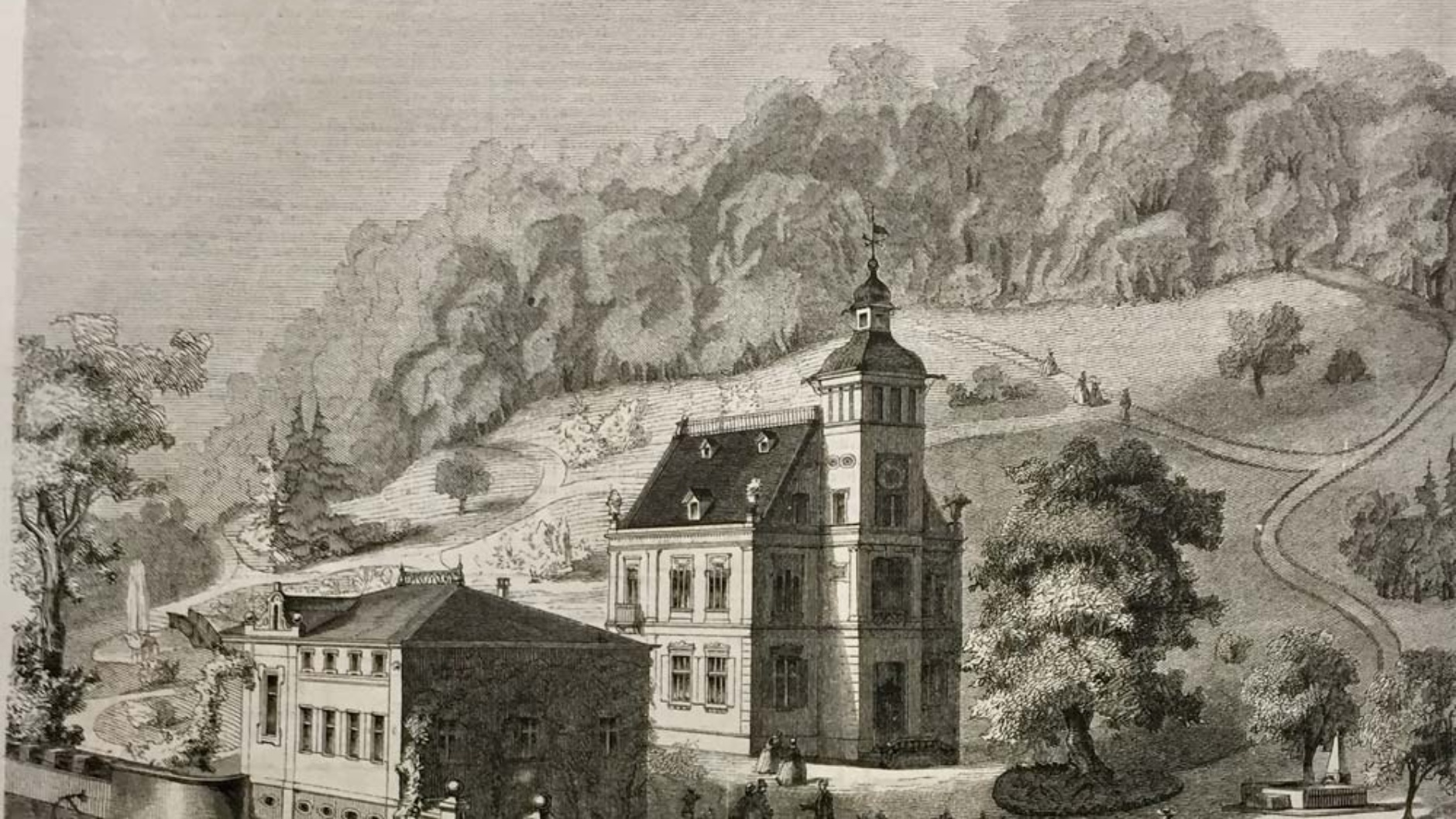 Schloss Gundeldingen, 1875. Quelle: www.swisscastles.ch