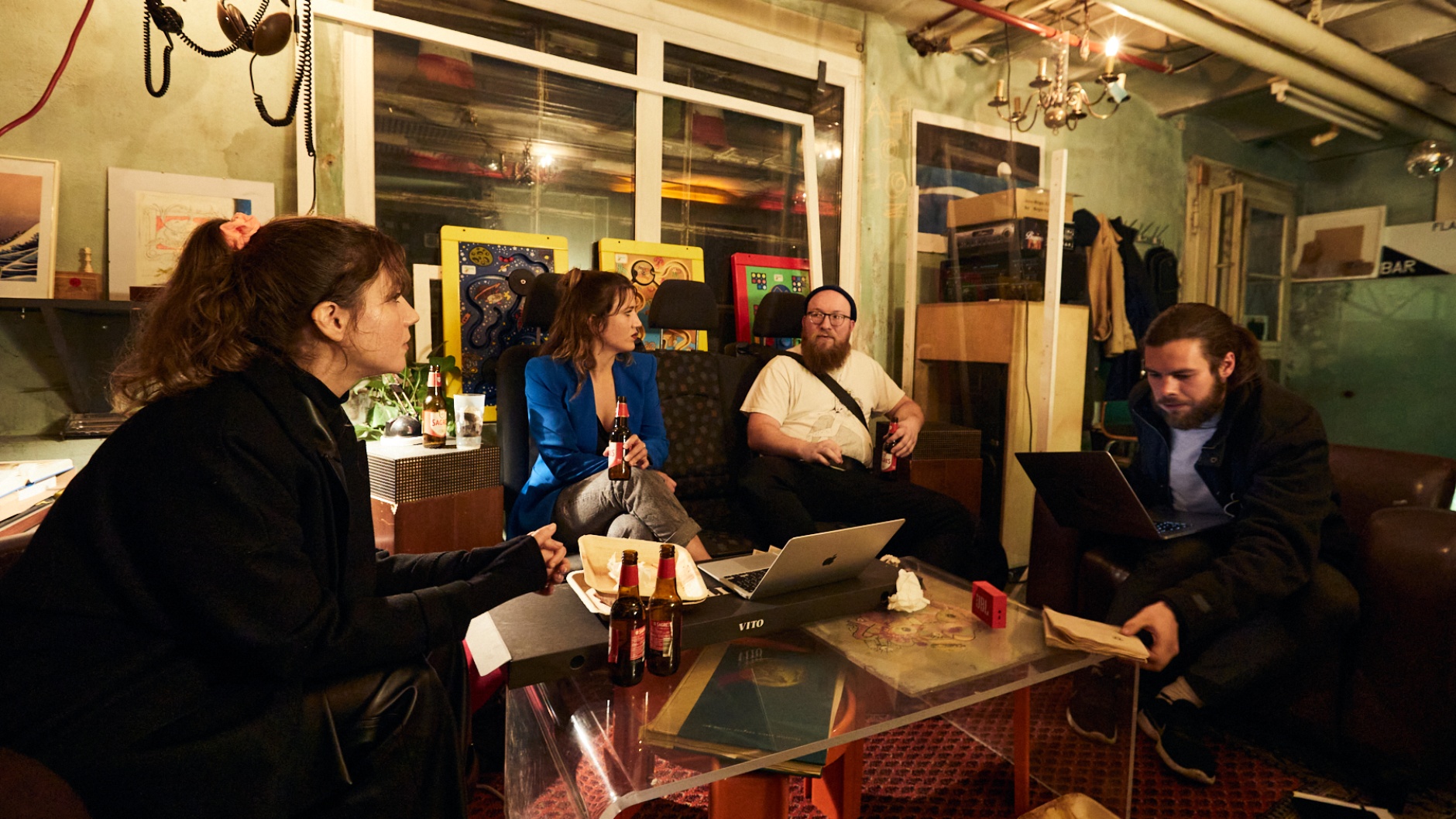 Soundclinic Frühling 2022: Die Jury berät © Samuel Bramley