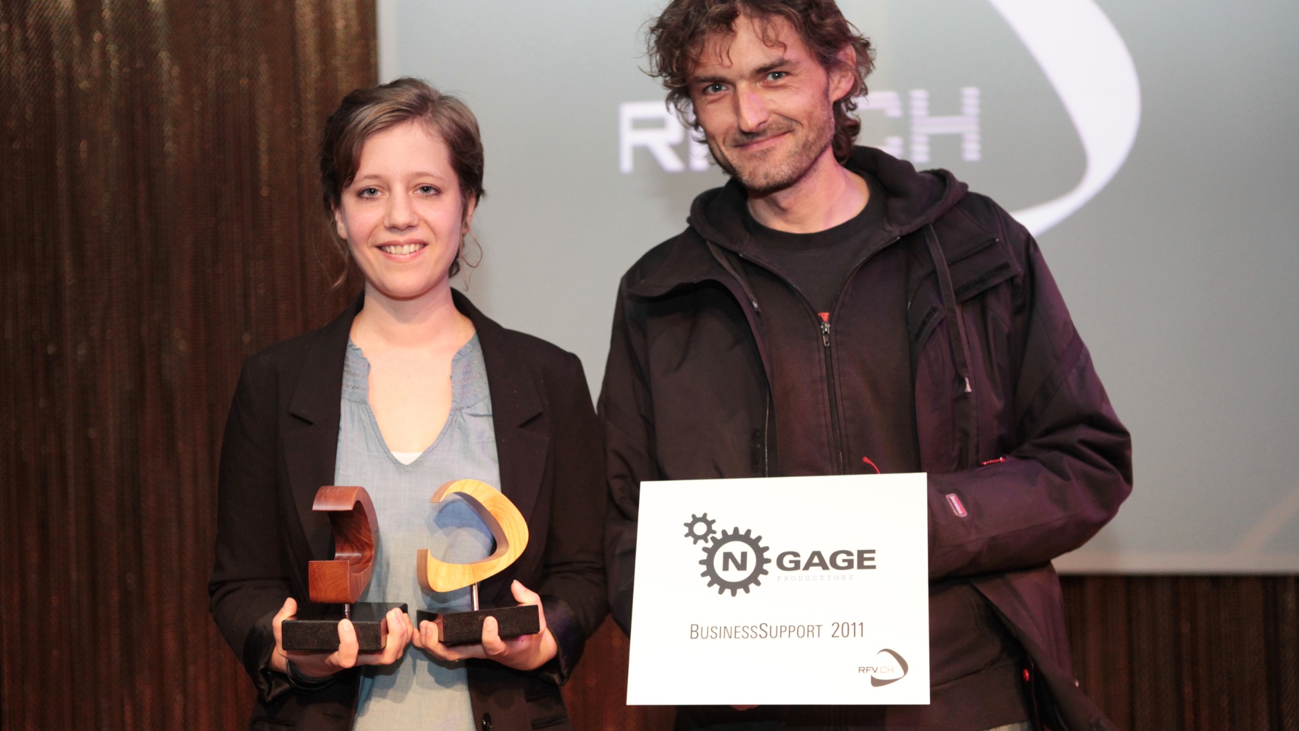 Basler Pop-Preis 2011, Gewinnerin: Anna Aaron; Gewinner BusinessSupport: N-Gage Productions © James Page 2011