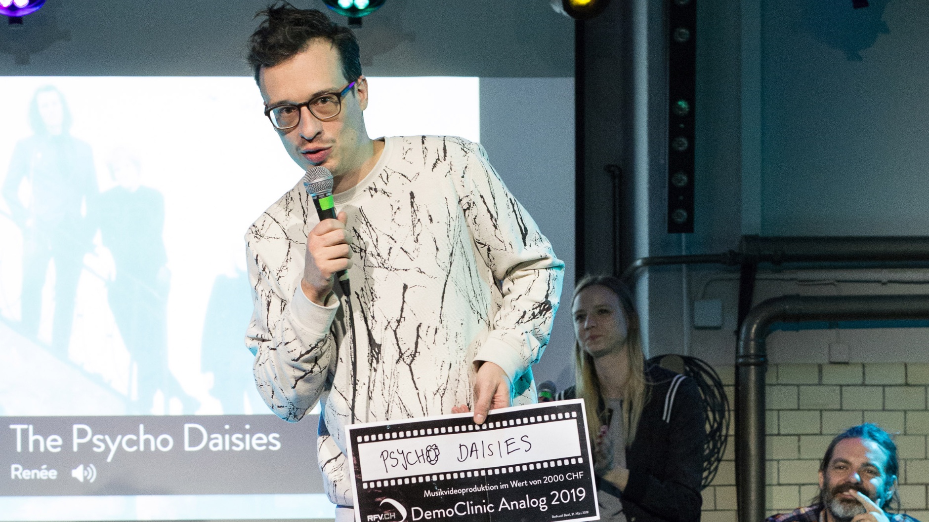 Niklaus Riegg, Jurymitglied RFV-DemoClinic Analog 2019 © Anaïs Steiner 