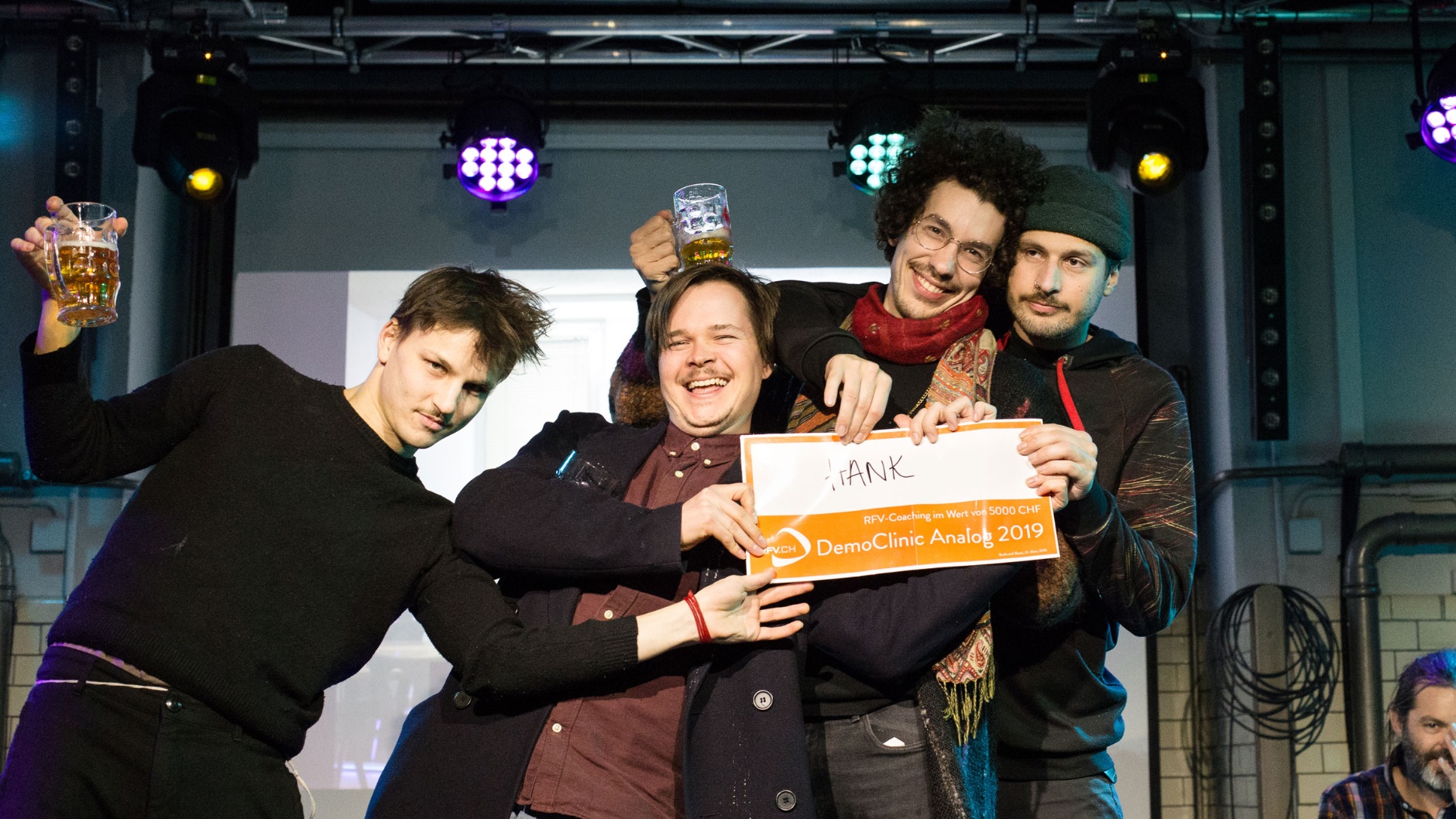 Hank: Gewinner*in Coaching RFV-DemoClinic Analog 2019 © Anaïs Steiner