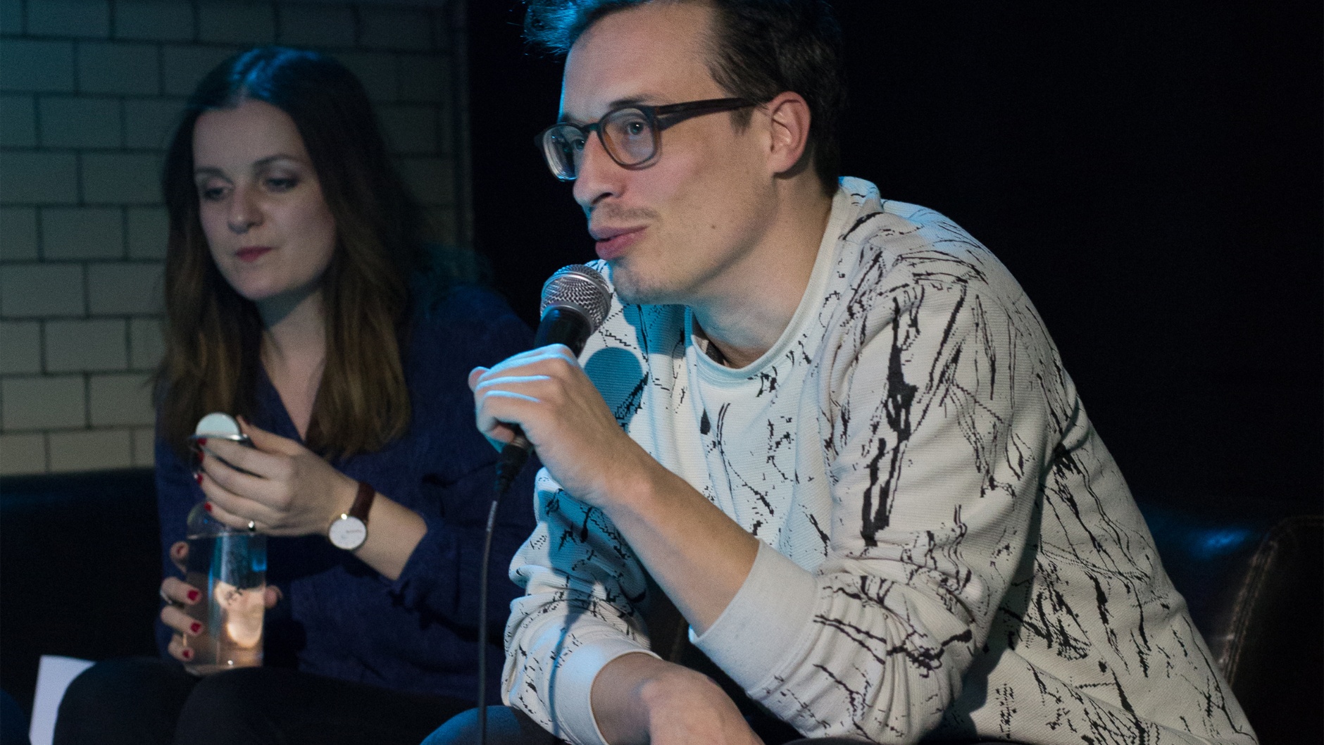 Jacqueline Visentin und Niklaus Riegg, Jurymitglieder RFV-DemoClinic Analog 2019 © Anaïs Steiner 